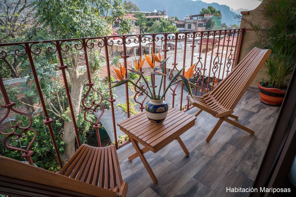 Flor De Cera Hotel Tepoztlán Kültér fotó